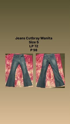 Celana cutbray wanita
