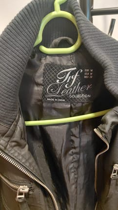Zara Trafaluc (TRF) leather jacket