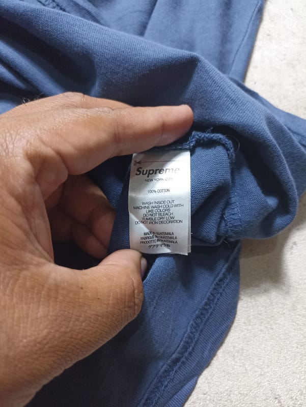 Tshirt Supreme washed Style, foto 4