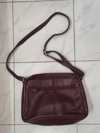 Jane Shilton London burgundy bag