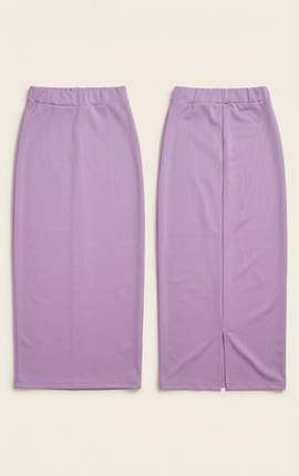 Rok Span Panjang Wanita Warna Lilac