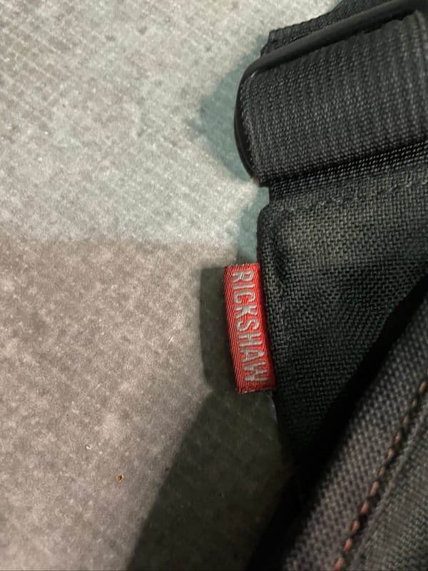 Tas slempang rickshaw made in san fransisko, foto 2