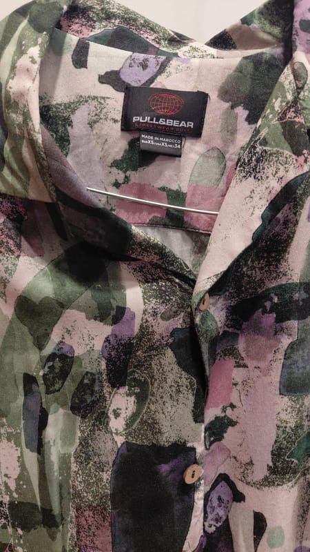 Pull & Bear vintage printed shirt, foto 2