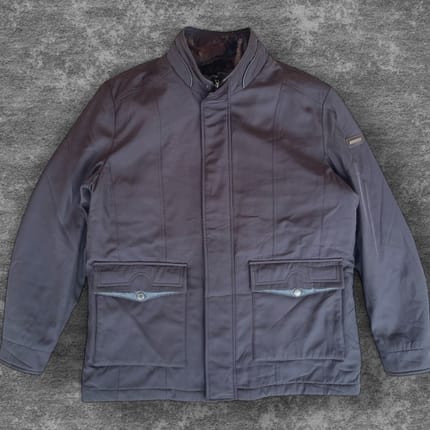 [A049] JAKET 2 IN 1 WORK PARKLAND ORIGINAL PARKA TEBAL NAVY