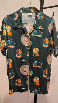 Vintage printed shirt