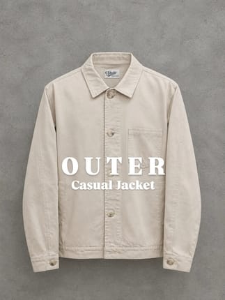 JAKET STUDIO MODEL OTER JACKET CASUAL DENIM.