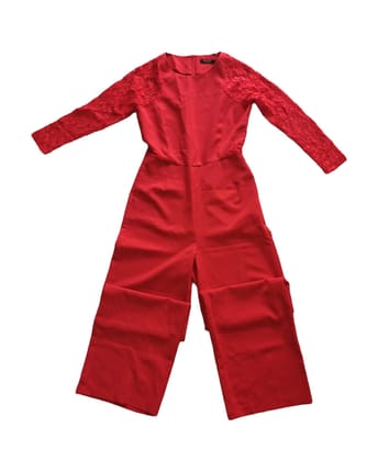ZALORA // Red Jumpsuit