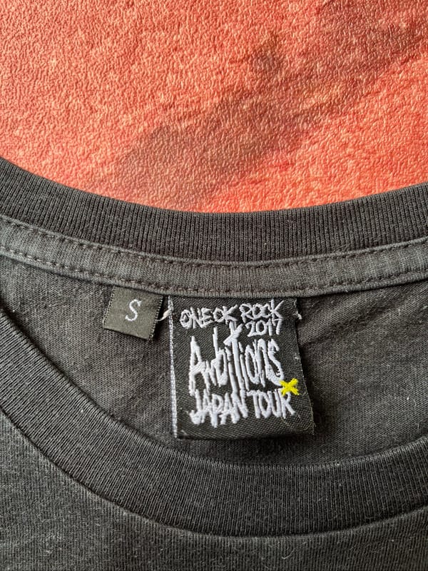Tshirt One Ok Rock Japan Tour, foto 3