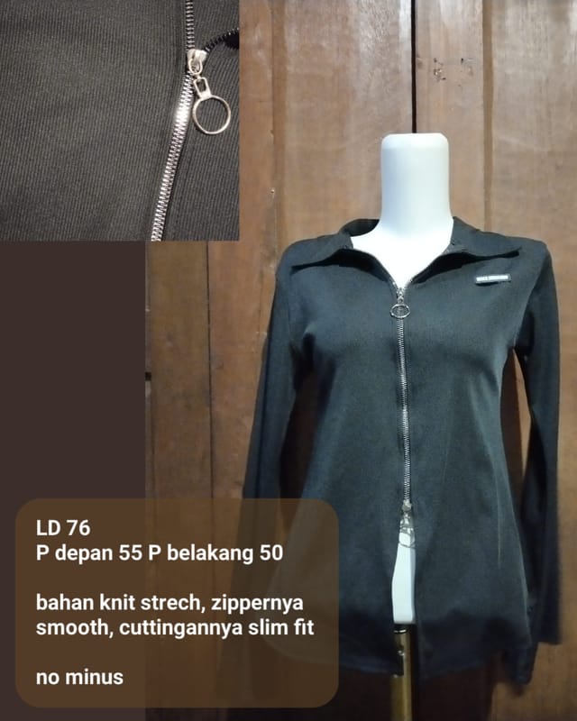 Jacket Slim Fit Wanita, foto 2