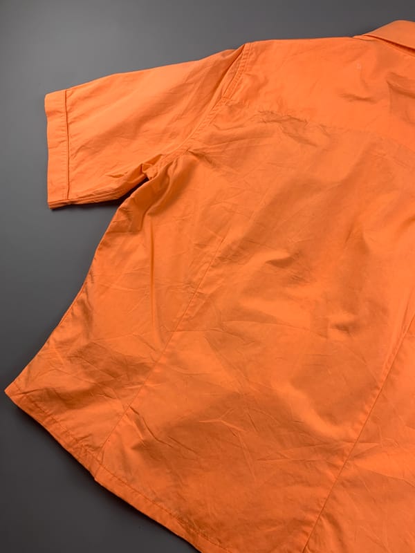 Jil Sander Orange Oversize Shirt (M), foto 4