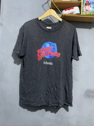 T-Shirt Planet Hollywood Atlanta era 90-an