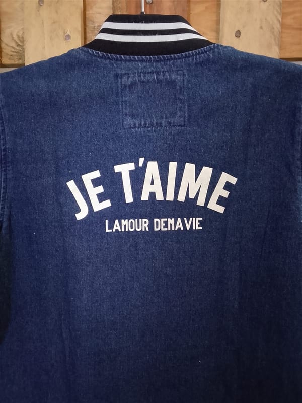 Jaket Jeans Cewek Semi Tunik, foto 6