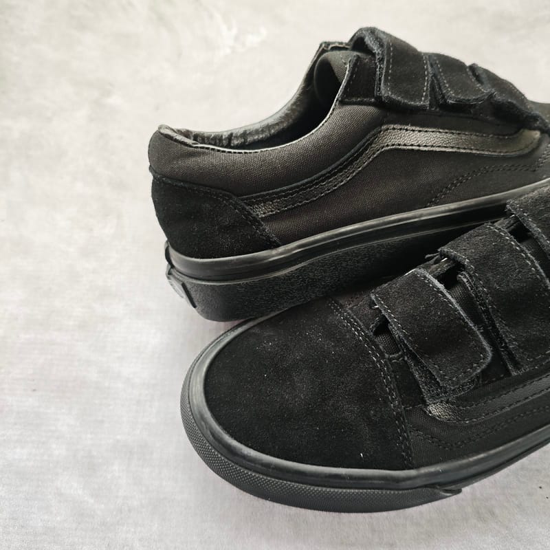 Vans Old Skool V (Velcro) Full Black, foto 2