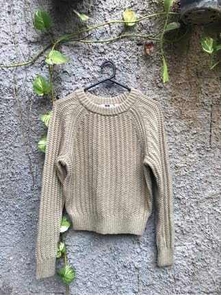 Sweater Uniqlo Waffle