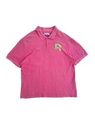 Vintage Reebok Classic Pink Polo Shirt