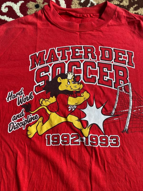 Vintage Mater Del Soccer tee, foto 2