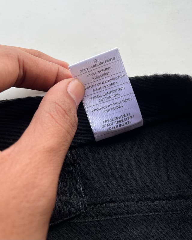 KAMIEN KR Titan Bermuda Pants Black, foto 8