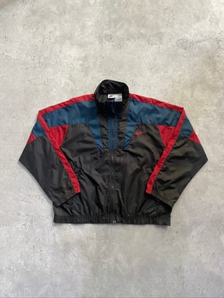 1990’s Nike Colour blok Windbreaker Jacket Training Jersey