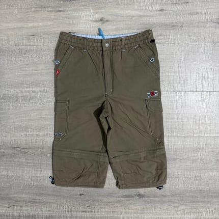 Blue cross 3/4 fungsional cargo short pants size 28
