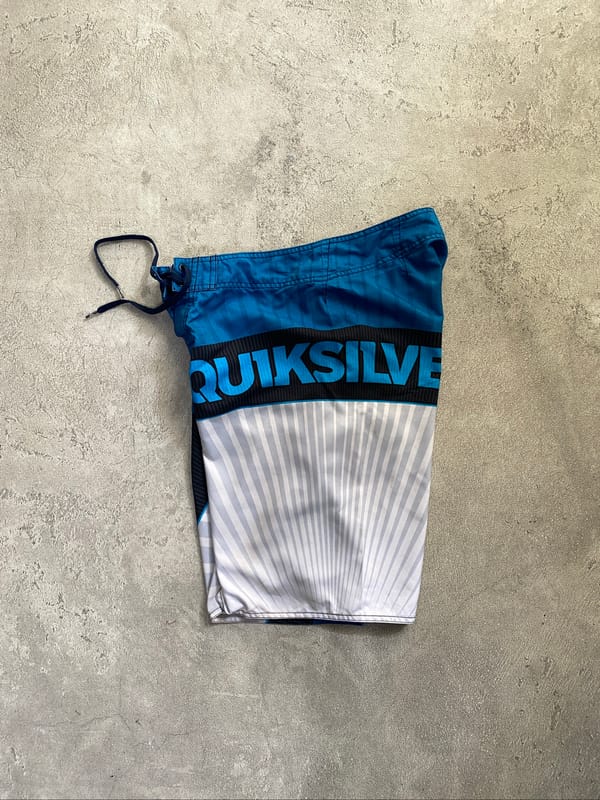 Vintage Quik Silver Surf Boardshort, foto 3
