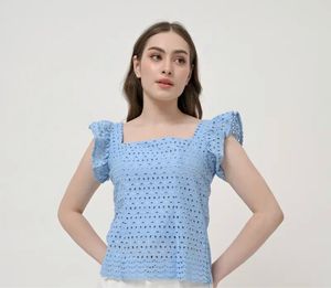 Casual Cami top Wanita blue