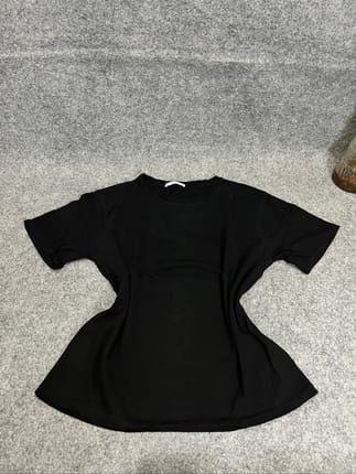 PL baggy tee - basic t-shirt - black 1pc