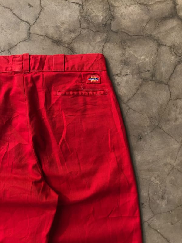 Jorts cotton dickies red, foto 2