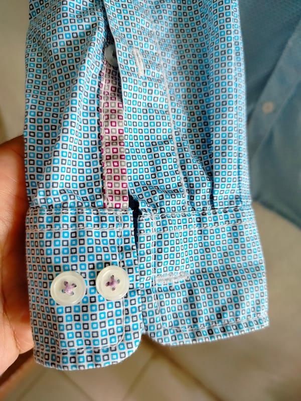 kemeja slim fit Esprit SIZE M kecil, foto 3