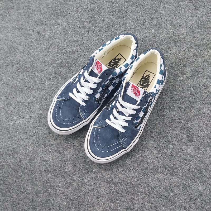 Vans Sk8-Low Checkerboard Navy, foto 3