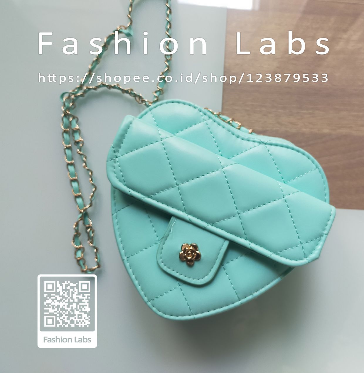 Luxury Lolita Bags & purse Wanita multicolor green