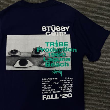 Tribe Stussy Corp Fall ‘20 Tee