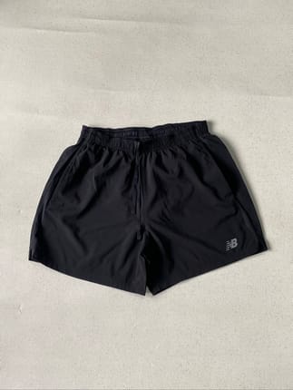 Celana pendek new balance nb running 5 inch shorts