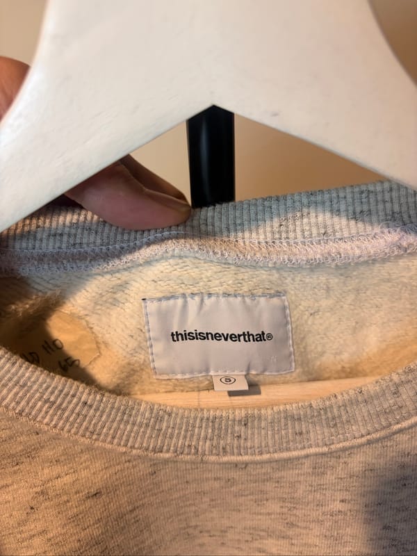 Crewneck Thisis never that, foto 3
