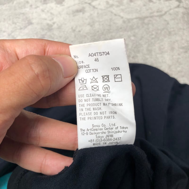 Maison mihara yasuhiro pocket tee, foto 6
