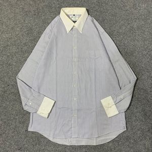 Casual Casual shirt Pria white blue