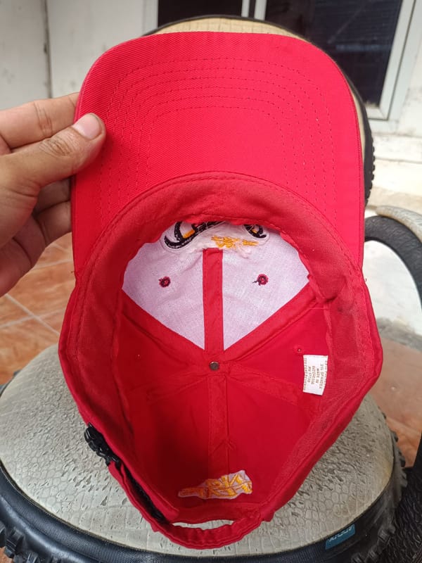 Topi baseball No fear logo bordir, foto 6