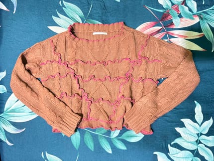 Sweater Crop Top