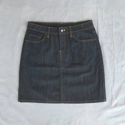 Skirt Denim Midnight Blue