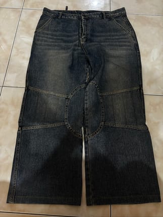 Y2k BAGGY JEANS C-564