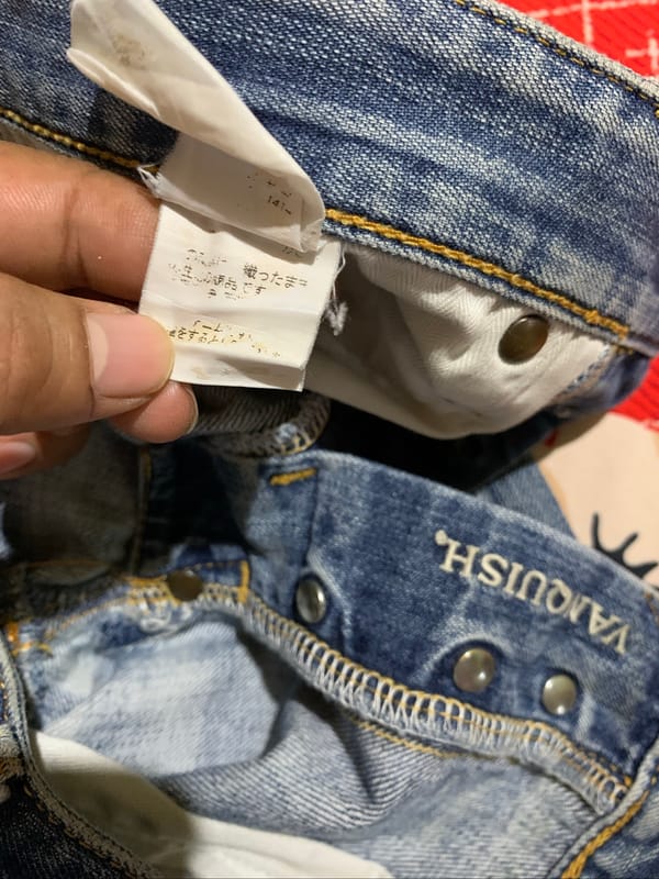Vanquish tokyo japan selvedge, foto 6