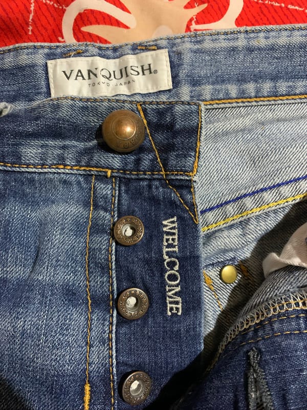 Vanquish tokyo japan selvedge, foto 4