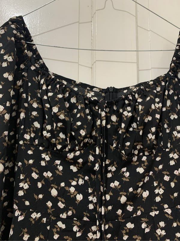 flower patterned dress, foto 2