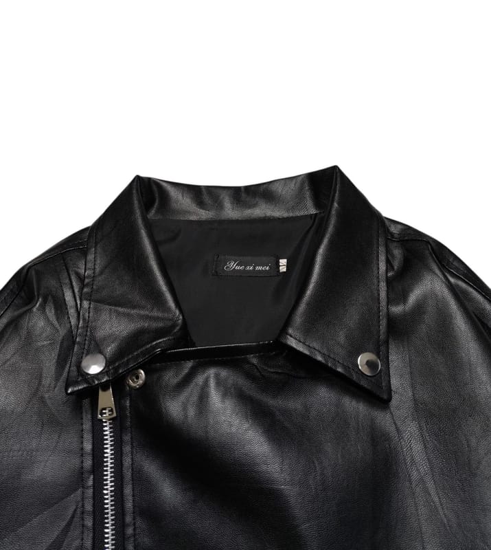 Unknown Brand Ramones Faux Leather Jacket, foto 6