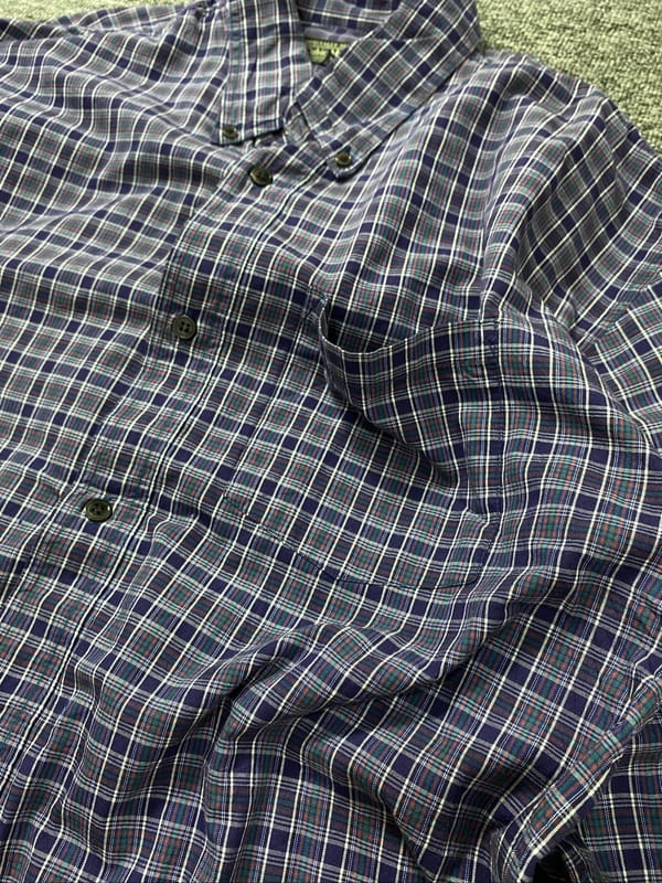 Cubic measure Plaid boxy shirt, foto 7