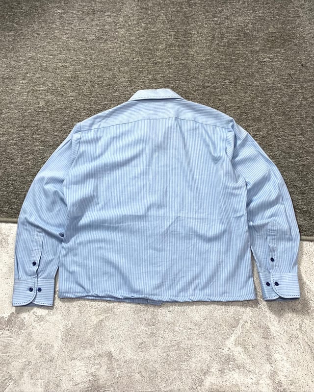TAKA Q Striped boxy shirt, foto 7