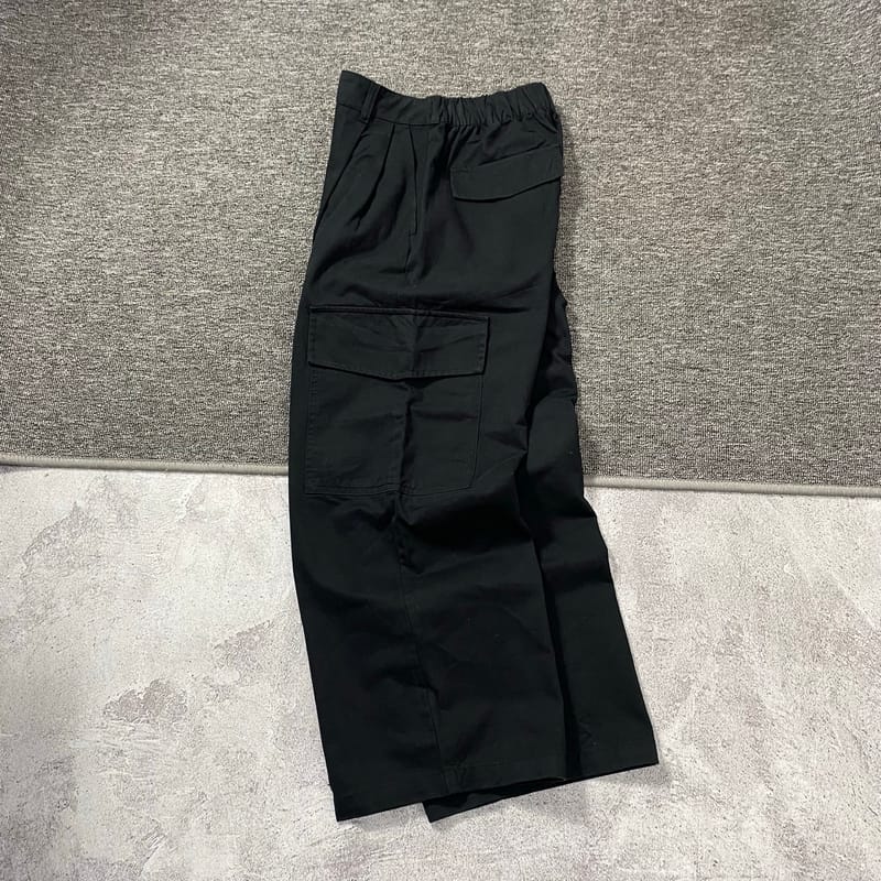 8second baggy cargo pants black, foto 5