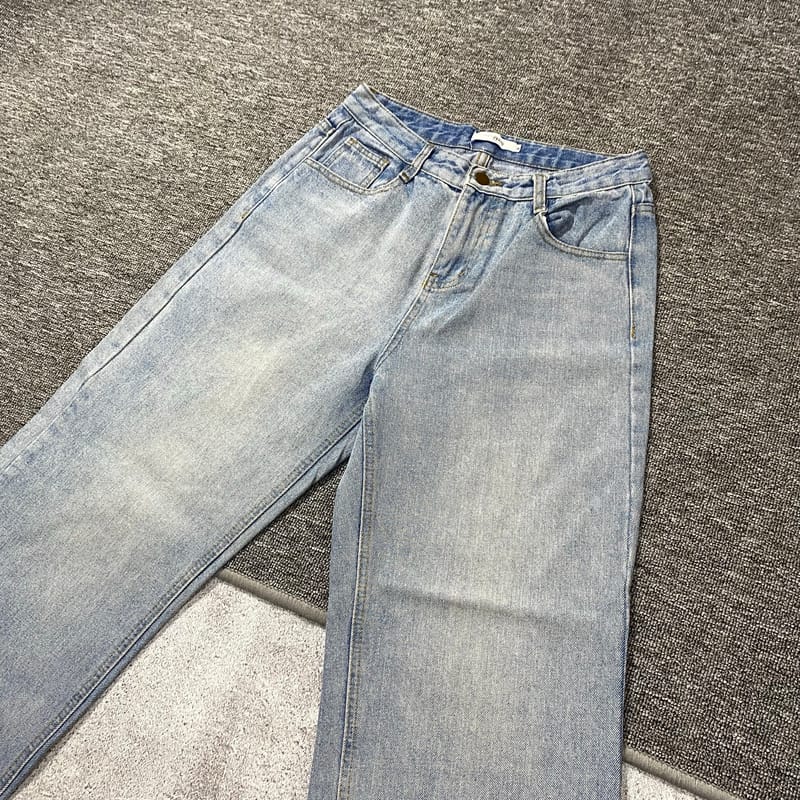 Ggsing baggy blue washed jeans, foto 3