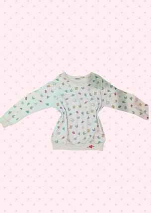 Sweatshirt / Atasan Lengan Panjang Nevada Full Print