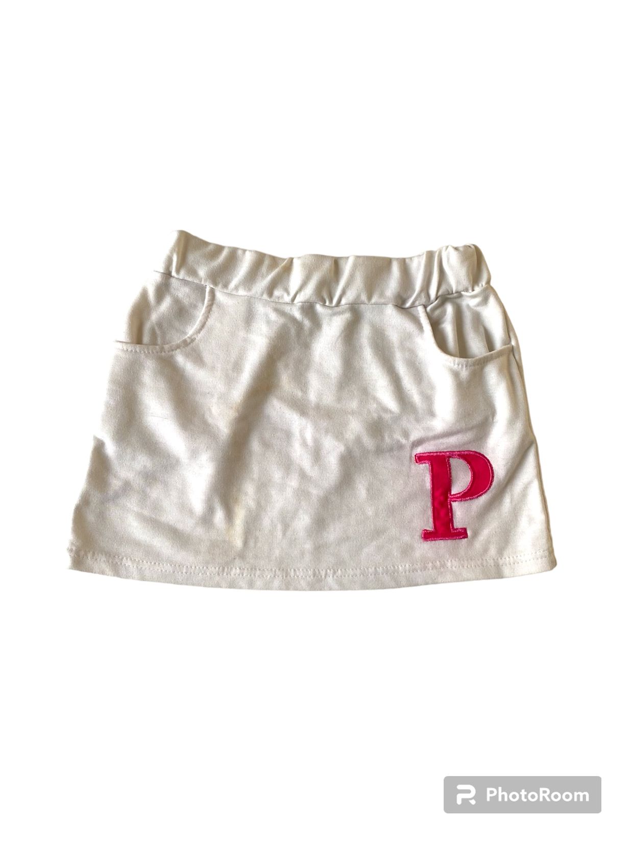 Y2K Casual Mini skirt Wanita white pink