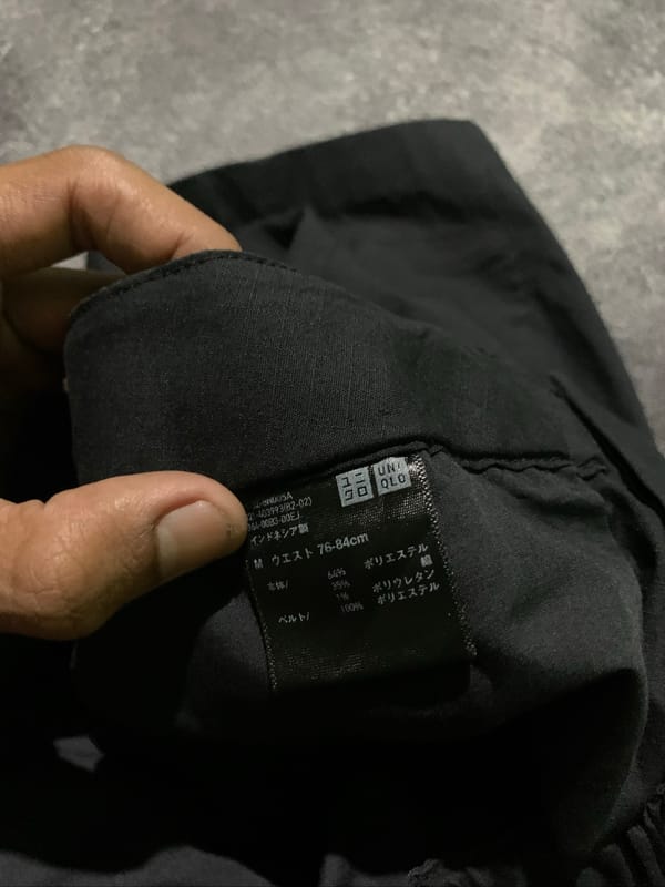 Uniqlo Utility Short Pants Black, foto 8